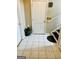 Clean entryway with tile floor and interior door at 3870 Michaels Creek Ct, Loganville, GA 30052