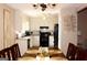 Bright kitchen featuring white cabinets and black appliances at 3515 Sheree Trl, Stone Mountain, GA 30087