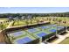 Expansive pickleball courts in Oak Ridge Meadows at 568 Parnassus Rd, Locust Grove, GA 30248