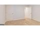 Bedroom features neutral carpet and white doors at 180 Weldon Rd # 21, Mcdonough, GA 30253