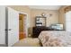 Bright bedroom with a double bed and dresser at 348 Relative Trl, Mcdonough, GA 30253