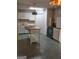 Simple kitchen with stainless steel appliances, an island, and white cabinets at 2884 Mountbery Dr, Snellville, GA 30039
