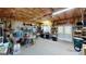 Large unfinished basement space with ample storage and shelving, ready for customization at 1461 Hada Ln, Lawrenceville, GA 30043