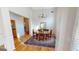 Formal dining room with natural light and views to the kitchen at 1461 Hada Ln, Lawrenceville, GA 30043