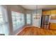Bright eat-in kitchen featuring stainless steel appliances and a large window at 1461 Hada Ln, Lawrenceville, GA 30043