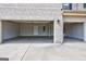 Spacious two car garage with interior door and concrete floor at 161 Jodi Pl, Locust Grove, GA 30248