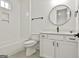 Modern bathroom with white vanity and walk-in shower at 150 Dockside Dr # 382, Fayetteville, GA 30215