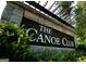 The Canoe Club community entrance sign at 150 Dockside Dr # 382, Fayetteville, GA 30215