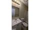 Bathroom with a new toilet and a bathtub at 5300 Forest Downs Ln, Atlanta, GA 30349