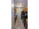 The kitchen features stainless steel appliances and ample counter space at 5300 Forest Downs Ln, Atlanta, GA 30349