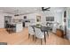 Bright, open living area with a modern kitchen, dining space, and cozy seating area at 1928 Wildwood Dr, Decatur, GA 30032