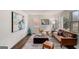Bright living room showcasing modern decor, stylish furniture, and ample natural light from large windows at 2013 Marco Dr, Decatur, GA 30032