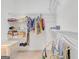 Walk-in closet with carpet, shelves, and hanging racks at 4424 Bellwood Cir, Atlanta, GA 30349