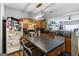 Functional kitchen with a center island, ample counter space, and essential appliances at 2783 Parkway Cv, Lithonia, GA 30058