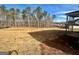 Spacious backyard with large trees and open space at 140 Dockside Dr # 381, Fayetteville, GA 30215
