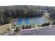 Community tennis courts with ample parking and surrounding landscape at 140 Dockside Dr # 381, Fayetteville, GA 30215