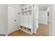 Mudroom featuring cubbies with hooks and benches, offering convenient storage and organization upon entry at 527 Bohannon Rd # 12, Grantville, GA 30220