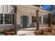 Inviting front porch with stone accents and wood pillars highlighting the home's entrance at 515 Bohannon Rd # 13, Grantville, GA 30220