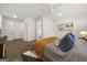 Bright bedroom with cozy bedding and hardwood floors at 166 Chappell Nw Rd, Atlanta, GA 30314