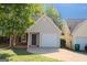Charming single-Gathering home featuring a brick accent, front lawn, and a single-car garage at 516 Jaclyn Cir, Mcdonough, GA 30253