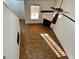 Spacious living room with ceiling fan, fireplace and tile flooring at 516 Jaclyn Cir, Mcdonough, GA 30253