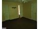 Primary bedroom with brown carpet, ceiling fan, and neutral walls at 2590 Wellington Walk Pl, Lithonia, GA 30038