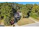 Aerial view of home with large yard and driveway at 1241 Lambeth Se Way, Conyers, GA 30013