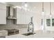 Modern kitchen featuring stainless steel appliances and white shaker cabinets at 2611 Charlesgate Ave, Decatur, GA 30030