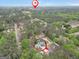 Wide aerial view of a new construction home in a serene neighborhood at 241 Ben Horton Dr, Mcdonough, GA 30253