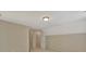 Bedroom with a sloped wall with door to walk-in closet at 22 Agean Way, Whitesburg, GA 30185