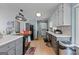 Spacious kitchen featuring ample cabinetry and an island at 785 Seabolt Rd, Locust Grove, GA 30248