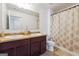 Bathroom with double vanity and shower/tub combo at 5602 Waverly Park, Atlanta, GA 30349