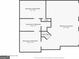 Basement floor plan illustrating the layout of finished and unfinished spaces, with dimensions for each area at 991 Laurel Springs Sw Ln, Marietta, GA 30064