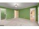 Spacious bedroom with carpet and two entrances at 7300 Chattahoochee Bluff Dr, Sandy Springs, GA 30350