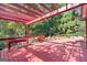 Open deck with a pergola, offering ample space for outdoor enjoyment at 7300 Chattahoochee Bluff Dr, Sandy Springs, GA 30350