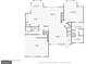 First floor plan displaying layout of kitchen, living room, bedrooms, and bathrooms at 684 Brooks Woolsey Rd, Brooks, GA 30205