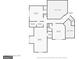 Second floor plan displaying layout of bedrooms, bathrooms, and closets at 684 Brooks Woolsey Rd, Brooks, GA 30205