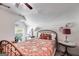 Bedroom with neutral tones, a ceiling fan, and natural light from the window at 50 Persian Pl, Whitesburg, GA 30185