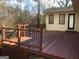 Spacious outdoor deck with black railing, perfect for entertaining at 55 Gill Ln, Stockbridge, GA 30281