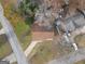 Aerial view of house and yard at 108 Adrian Dr, Stockbridge, GA 30281