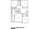 Second floor plan showing Primary bedroom, other bedrooms and bathrooms, including shower and tub/shower at 1555 South Bethany Rd, Locust Grove, GA 30248