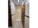 Bright shower with black and white tile surround at 1511 Walker Ave, College Park, GA 30337