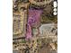 An aerial view outlining the property's boundaries, its location among neighborhood homes and nearby roadways at 1372 Auburn Rd, Dacula, GA 30019