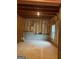Unfinished basement framed and insulated with a window offering natural light at 4284 Caroline Ct, Douglasville, GA 30135
