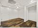 Clean bedroom with ceiling fan and closet at 85 Bloomfield Way, Sharpsburg, GA 30277