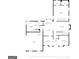 Detailed first-floor plan showcasing the layout of the kitchen, Gathering room, bedrooms, and garage at 85 Bloomfield Way, Sharpsburg, GA 30277