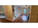 Upstairs hallway with loft and hardwood floors at 621 Granby Hill Pl, Alpharetta, GA 30022