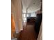 Hardwood floors and kitchen/living room view at 2809 Hillside Way, Decatur, GA 30034