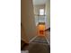 Indoor view of carpeted staircase with access to upper and lower levels at 2809 Hillside Way, Decatur, GA 30034