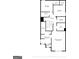 Two-story home floor plan featuring primary bedroom with ensuite and walk-in closet at 11849 Lovejoy Crossing Blvd, Hampton, GA 30228